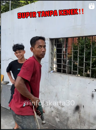 SUPIR TANPA KENEK‼️